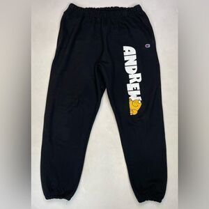 Andrew Skate Miami Sweatpants Men Large Black